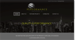 Desktop Screenshot of performancearch.com